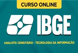Curso online Curso IBGE - Censo 2027 - Analista Censitário - Tecnologia da Informação - Nova Concursos
