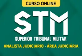 Curso online Curso STM - Analista Judiciário - Área Judiciária - Nova Concursos