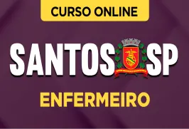 Curso online Curso Prefeitura de Santos - SP 2026 - Enfermeiro - Nova Concursos