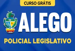 Curso online Curso Grátis ALEGO - Policial Legislativo - Nova Concursos