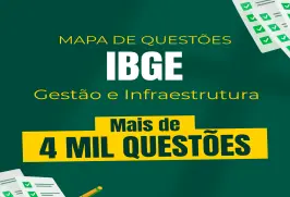 Produto Mapa de Questões Online - IBGE - Analista Censitário - Gestão e Infraestrutura - 4 Mil Questões - Nova Concursos