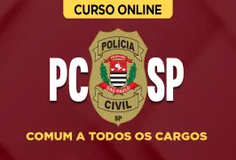 Curso online Curso Grátis PC-SP Comum a Todos os Cargos - Nova Concursos