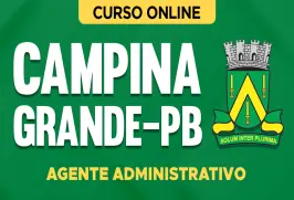 Curso online Curso Prefeitura de Campina Grande - PB 2026 - Agente Administrativo - Nova Concursos
