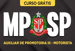 Curso online Curso Grátis MP-SP - Auxiliar de Promotoria III - Motorista - Nova Concursos
