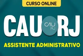 Curso online Curso CAU-RJ 2026 - Assistente Administrativo - Nova Concursos