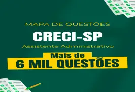 Produto Mapa de Questões Online - CRECI-SP - Assistente Administrativo - 6 Mil Questões - Nova Concursos