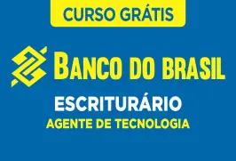 Curso online Curso Grátis Banco do Brasil - Escriturário - Agente de Tecnologia - Nova Concursos