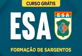 Curso online Curso Grátis ESA - Formação de Sargentos - Nova Concursos