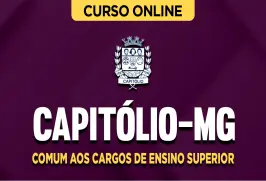 Curso online Curso Prefeitura de Capitólio-MG - Comum aos Cargos de Ensino Superior - Nova Concursos