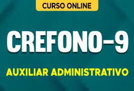 Curso online Curso CREFONO-9 (2026) - Auxiliar Administrativo - Nova Concursos