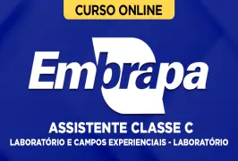 Curso online Curso Embrapa - Assistente Classe C - Laboratório e Campos Experienciais - Laboratório - Nova Concursos