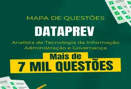 Produto Mapa de Questões Online - DATAPREV - Analista de Tecnologia da Informação - Administração e Governança - 7 Mil Questões - Nova Concursos