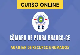 Curso online Curso Câmara de Pedra Branca - CE 2026 - Auxiliar de Recursos Humanos - Nova Concursos