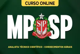 Curso online Curso MP-SP Analista Técnico Científico - Conhecimentos Gerais - Nova Concursos