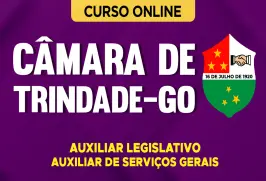 Curso online Curso Câmara de Trindade - GO 2026 - Auxiliar Legislativo - Auxiliar de Serviços Gerais - Nova Concursos