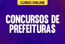 Curso Online Concursos de Prefeituras - Nova Concursos