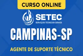 Curso online Curso SETEC Campinas-SP - Agente de Suporte Técnico - Nova Concursos