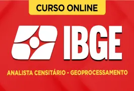 Curso online Curso IBGE - Censo 2027 - Analista Censitário - Geoprocessamento - Nova Concursos