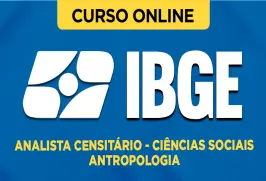 Curso online Curso IBGE - Analista Censitário - Ciências Sociais/Antropologia - Nova Concursos