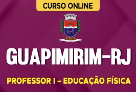 Curso online Curso Prefeitura de Guapimirim - RJ 2026 - Professor I – Educação Física - Nova Concursos