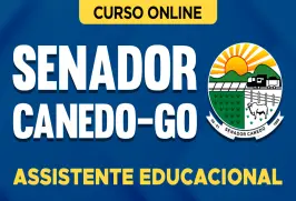 Curso online Curso Prefeitura de Senador Canedo-GO - Assistente Educacional - Nova Concursos