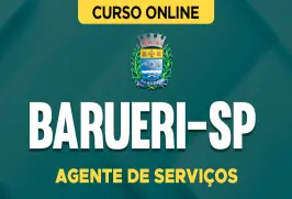Curso online Curso Prefeitura de Barueri-SP - Agente de Serviços - Nova Concursos