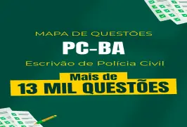 Produto Mapa de Questões Online - PC-BA - Escrivão de Polícia Civil - 13 Mil Questões - Nova Concursos