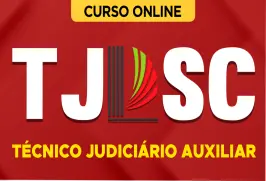 Curso online Curso TJ-SC 2026 - Técnico Judiciário Auxiliar - Nova Concursos