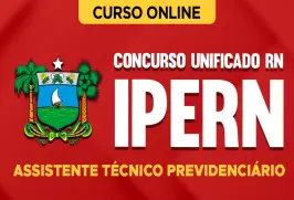 Curso online Curso Concurso Unificado RN 2026 - IPERN - Assistente Técnico Previdenciário - Nova Concursos