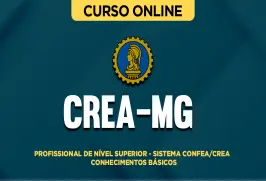 Curso online Curso CREA-MG - Profissional de Nível Superior - Sistema CONFEA/CREA - Conhecimentos Básicos - Nova Concursos