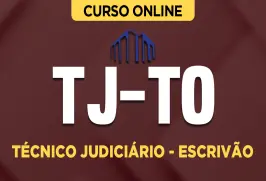 Curso online Curso TJ-TO - Técnico Judiciário - Escrivão - Nova Concursos