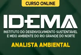 Curso online Curso IDEMA-RN - Analista Ambiental - Nova Concursos