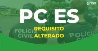 Concurso PC ES: ALES altera o requisito para Oficial Investigador!
