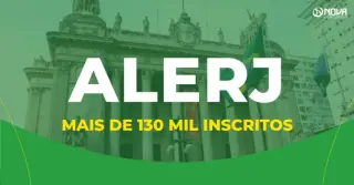 Concurso Alerj ultrapassa 130 mil inscritos, afirma deputado!