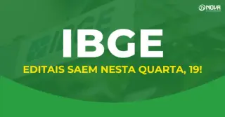 Concurso IBGE: Editais serão publicados nesta quarta-feira, 19.