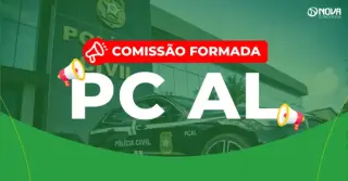 Concurso PC AL: Comissão formada! 300 vagas!