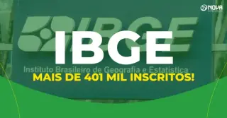 Concurso IBGE tem mais de 401 mil inscritos para Agente e Supervisor!