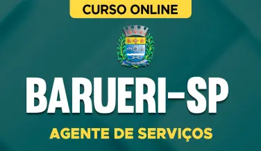 Curso online Curso Prefeitura de Barueri-SP - Agente de Serviços - Nova Concursos
