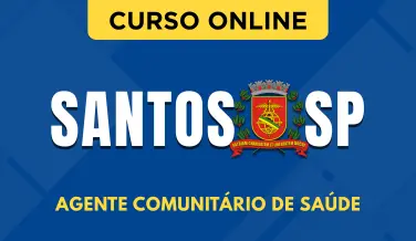 Curso online Curso Prefeitura de Santos - SP - Agente Comunitário De Saúde - Nova Concursos