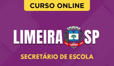 Curso online Curso Prefeitura de Limeira - SP - Secretário de Escola - Nova Concursos