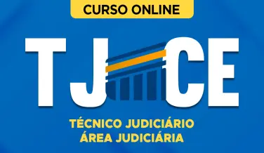 Curso online Curso TJ-CE 2026 - Técnico Judiciário - Área Judiciária - Nova Concursos