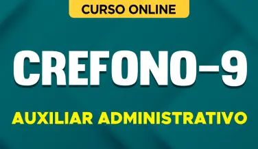 Curso online Curso CREFONO-9 (2026) - Auxiliar Administrativo - Nova Concursos