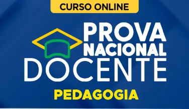 Curso online Curso PND 2026 - Prova Nacional Docente - Pedagogia - Nova Concursos