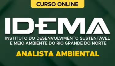 Curso online Curso IDEMA-RN - Analista Ambiental - Nova Concursos