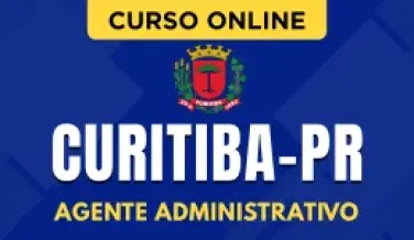 Curso online Curso Prefeitura de Curitiba - PR 2026 - Agente Administrativo - Nova Concursos