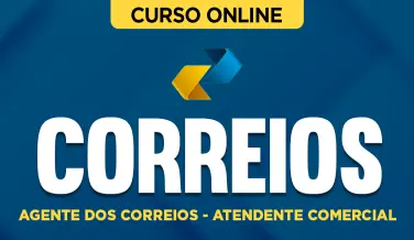 Curso online Curso Correios - Agente dos Correios - Atendente Comercial - Nova Concursos