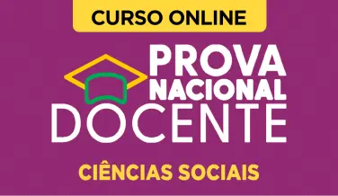 Curso online Curso PND 2026 - Prova Nacional Docente - Ciências Sociais - Nova Concursos