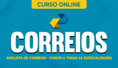 Curso online Curso Correios - Analista de Correios - Comum a Todas as Especialidades - Nova Concursos