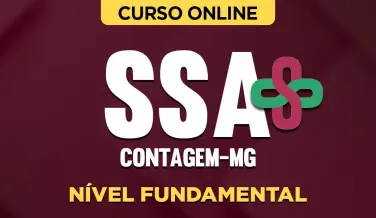 Curso online Curso SSA - Contagem-MG - Nível Fundamental - Nova Concursos