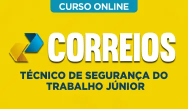 Curso online Curso Correios - Técnico de Segurança do Trabalho Júnior - Nova Concursos